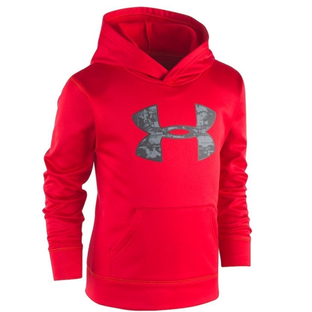 UNDER ARMOUR BOYS SIZE 4 ABSTRACT LOGO SWEATER